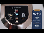 DeLonghi Dedica Duo Espresso Coffee Machine - White | EC890.WI