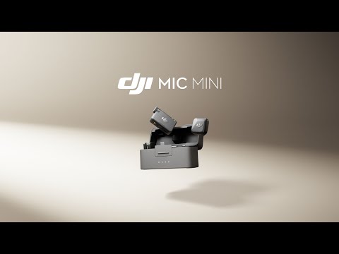 DJI Mic Mini (1 TX + 1 RX) Microphone - Infinity Black | CP.RN.00000432.01