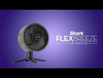 Shark FlexBreeze TableMate Indoor to Outdoor High-Velocity Tabletop Portable Cooling Fan | FA150UK