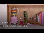 Smeg 50's Retro Food Blender - Red | BLF03RDUK