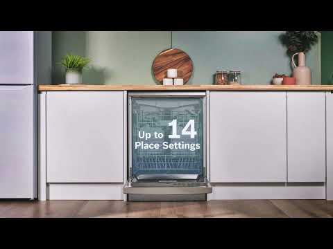 Bosch Series 2 60cm 14 Place Dishwasher - Silver Inox | SMS2HVI67G