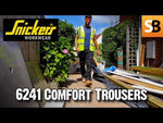 Snickers 6241 AllroundWork Stretch Holster Slimfit Trousers - Navy/Black