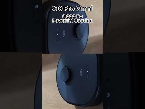 Eufy X10 Omni Pro Robot Vac Vacuum and Mop | T2351V11