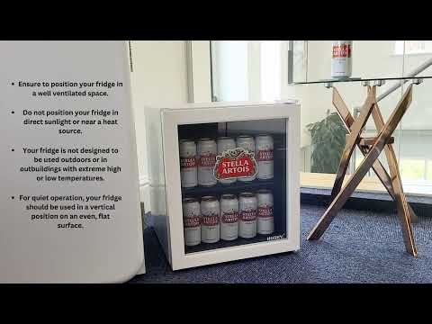 Husky Rubiks Cube 43 Litre Table Top Mini Fridge | HUS-HU231-C
