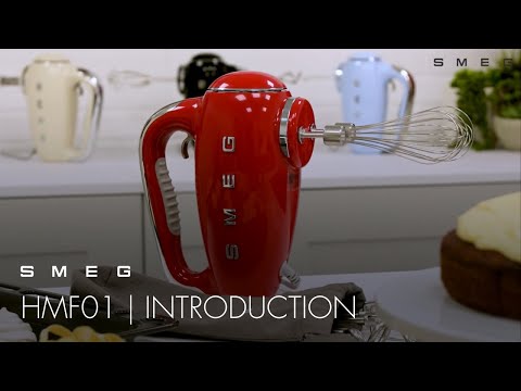 Smeg 50's Retro Hand Mixer - Red | HMF01RDUK