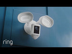 Ring Floodlight Wired Pro 2K WiFi Security Camera - Black | B0CG6T4QNH