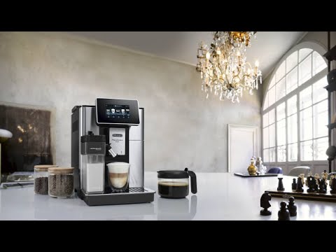 DeLonghi PrimaDonna Soul 2.2 Litre Automatic Coffee Machine - Metal Black | ECAM610.75.MB