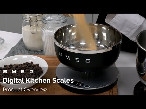 Smeg 50's Style Digital Kitchen Scales - Emerald Green | KSC01EGMWW