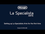 Delonghi La Specialista Arte Manual Bean to Cup Coffee Machine - Green | EC9155.GR