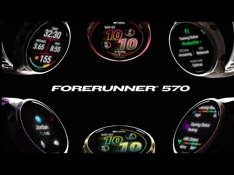 Garmin Forerunner 570 42mm GPS Smartwatch - Black | 49-GAR-010-02970-00