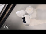 Ring Floodlight Wired Plus Wifi Security Camera - White | B08F6M24HK