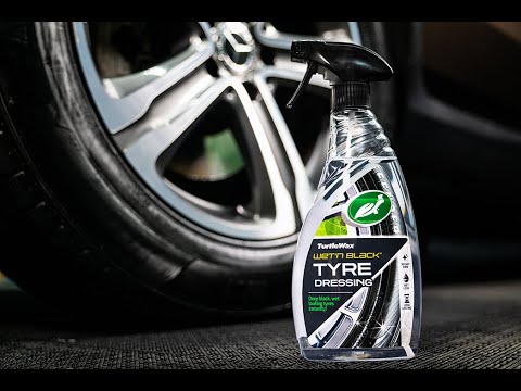 Turtle Wax Wet and Black Tyre Dressing 500ml Spray Bottle | PRR.TW51801