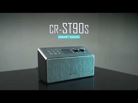 Kenwood Compact Internet Portable Smart Radio - Black | CRST90SB