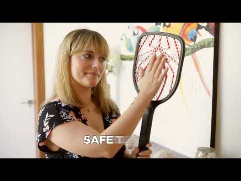 JML Pest Reject Electric Fly Swatter Racket Bug Zapper I A002597