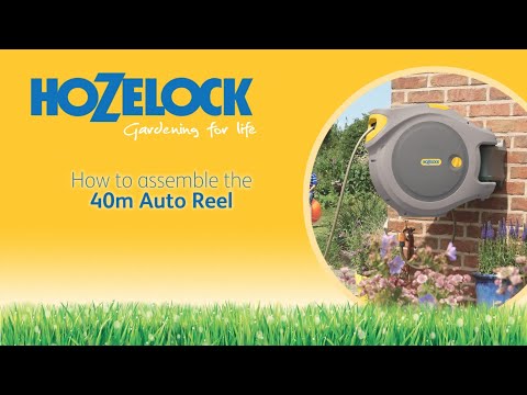 Hozelock 40 Metre AutoReel Hose Reel + 40 Metre of 12.5mm Hose | HOZ2595