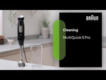 Braun MultiQuick 5 Pro Hand Blender - Black | MQ55236MBK