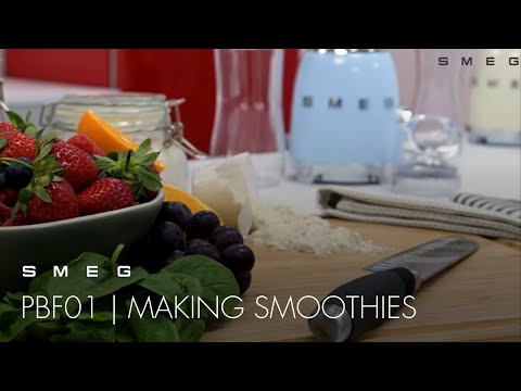 Smeg 50's Retro Compact Food Blender - Cream | PBF01CRUK