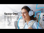 Soundcore Space One Wireless Bluetooth Noise Cancelling Headphones - Black | A3035G11