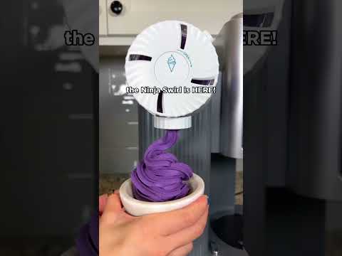 Ninja Swirl by CREAMi 13 in 1 Soft Serve and Ice Cream Maker - Platinum Silver | NC701UK