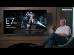 Hisense E7N Pro 55 Inch 4K Smart TV - Black and Dark Grey | 55E71NQPRO