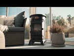 Sahara 3kw Provence Portable Gas Heater - Black | 160412