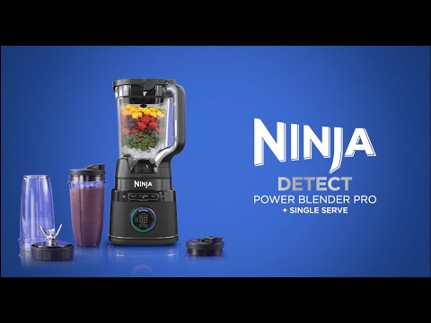 Ninja Detect Duo Power Blender Pro + Single Serve with BlendSense Technology | TB301UK