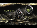 Garmin Instinct 3 50mm Smart Fitness Watch - Solar Black with Charcoal Silicone Band | 49-GAR-010-02935-00