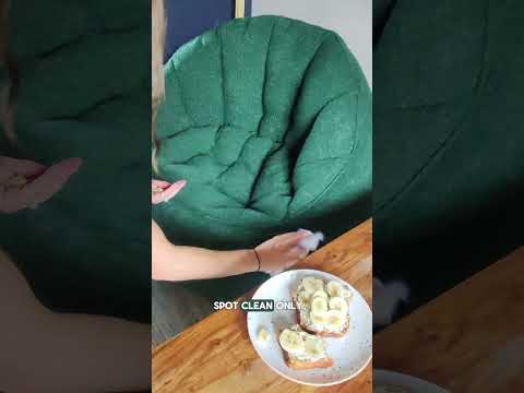 Elephant Boucle Chair Bean Bag - Oatmeal | EBOTER22