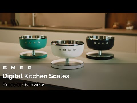Smeg 50's Style Digital Kitchen Scales - Emerald Green | KSC01EGMWW