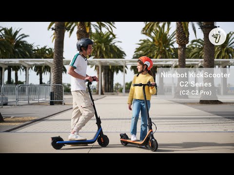 Segway Ninebot C2 Pro B Kickscooter Adjustable Electric Scooter - Blue | KICKSCC2PROB
