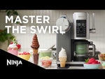 Ninja Swirl by CREAMi 13 in 1 Soft Serve and Ice Cream Maker - Platinum Silver | NC701UK