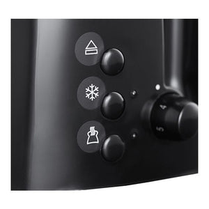 Russell Hobbs Textures Plus 4 Slice Toaster - Black | 21651