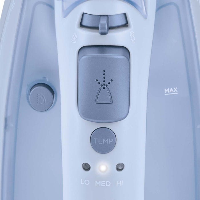 Russell Hobbs Fabric Luxe Steam Iron 2600w - Blue | 28660
