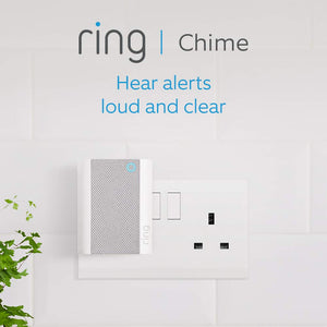 Ring Plug In Door Chime (Gen 2) - White | B09L45TSYF