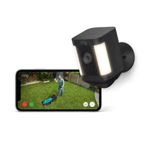 Ring Spotlight Battery Camera Cam Plus - Black | B09K1D35TK