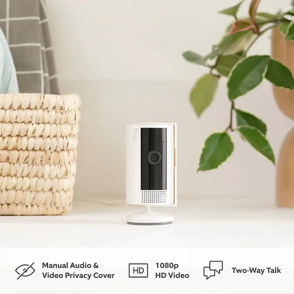 Ring Indoor Camera 2nd Gen Full HD 1080p WiFi Security Camera - White | B0B6GKH3C2