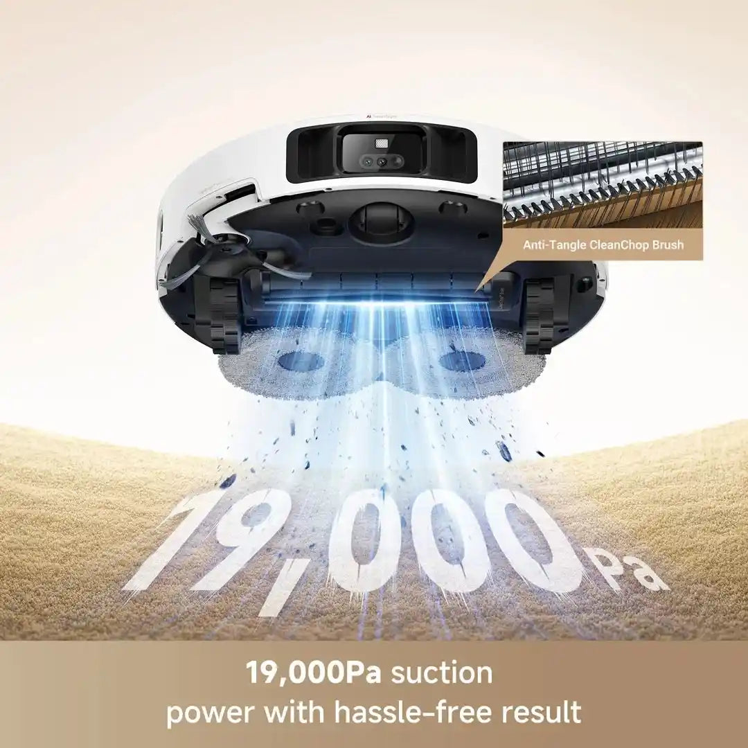 Mova P50 Pro Ultra Robot Vac Vacuum and Mop - White | RLP53HE