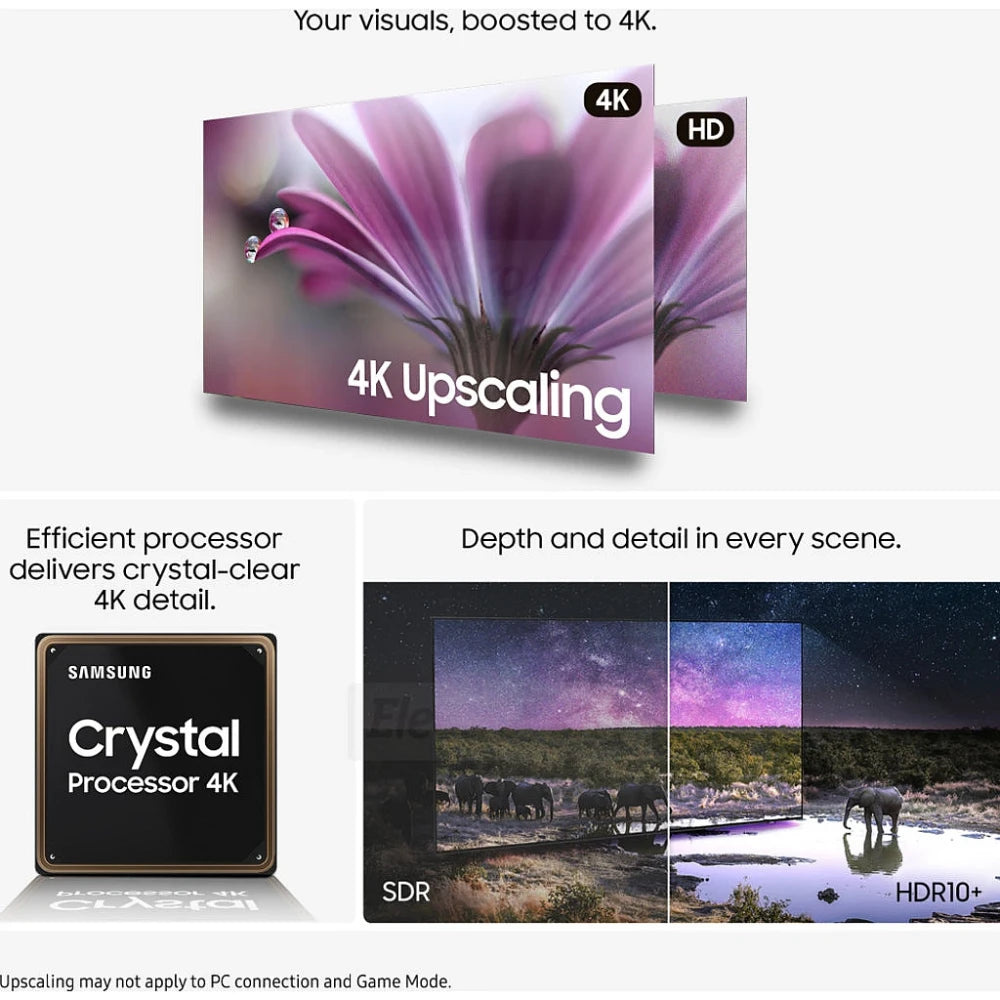 Samsung U7000F 75 Inch Crystal UHD Smart TV | UE75U7000FKXXU