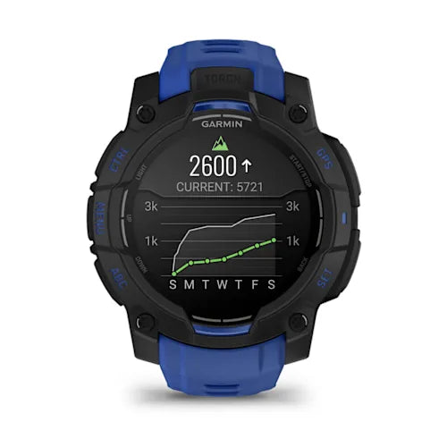 Garmin Instinct 3 Smart Fitness Watch 45mm AMOLED - Blue | 49-GAR-010-02936-03