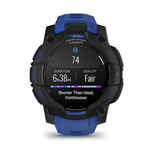 Garmin Instinct 3 Smart Fitness Watch 45mm AMOLED - Blue | 49-GAR-010-02936-03
