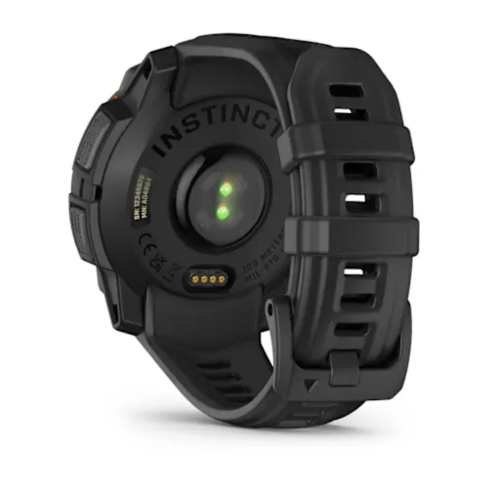 Garmin Instinct 3 45MM Solar Smart Fitness Watch - Black | 49-GAR-010-02934-00