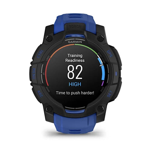 Garmin Instinct 3 Smart Fitness Watch 45mm AMOLED - Blue | 49-GAR-010-02936-03
