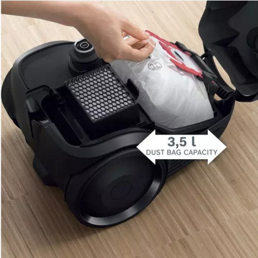Bosch Serie 2 ProEco Cylinder Vacuum Cleaner - Black | BGBS2BA1GB