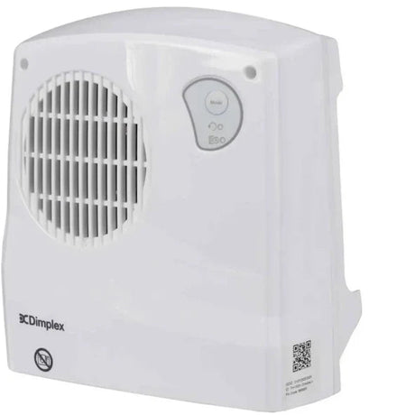 Dimplex 2kw Wall Mounted Downflow Fan Heater with Pullcord and Timer - White | FX20VEW