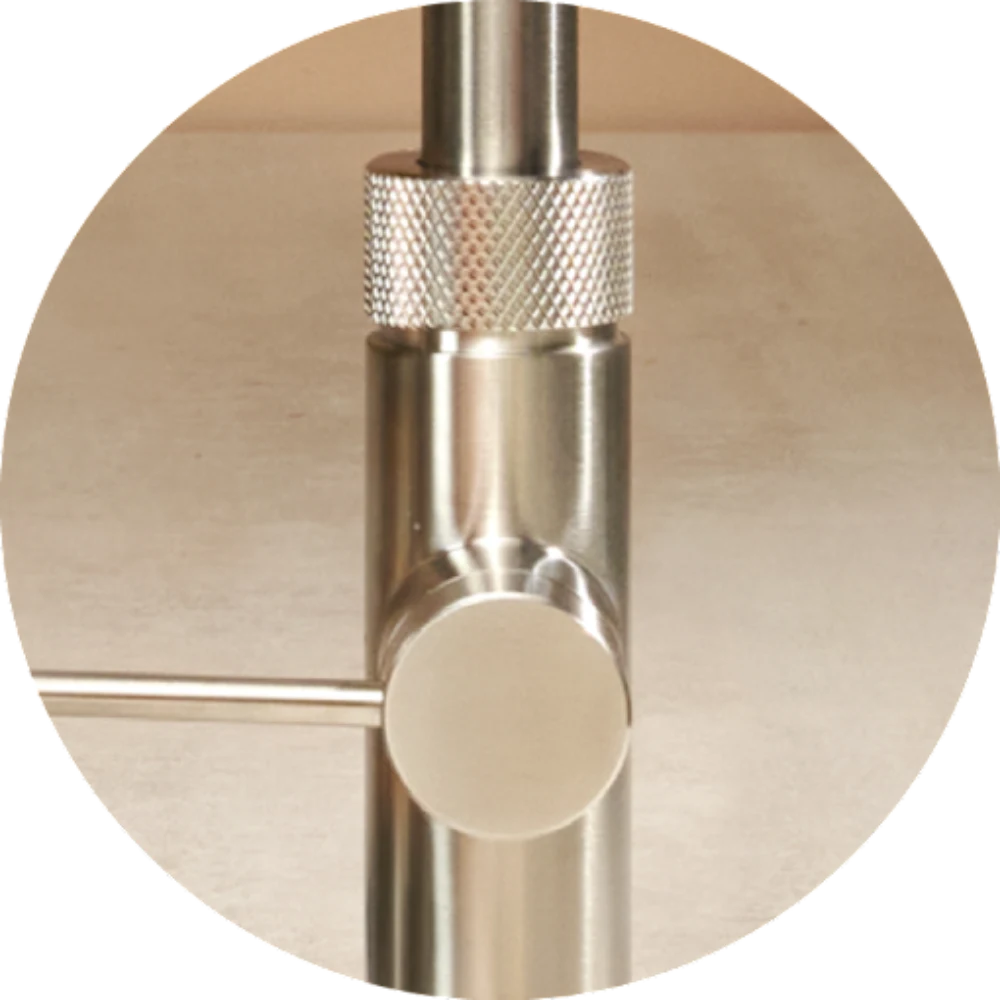 Quooker PRO3 Flex Boiling Water Kitchen Tap - Stainless Steel | 3XRVS