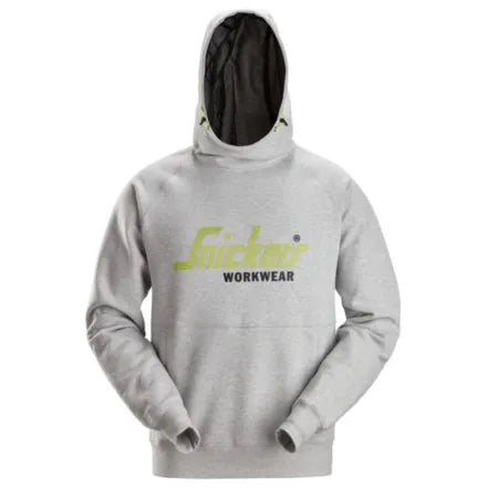 Snickers Logo 2845 Hoodie - Grey