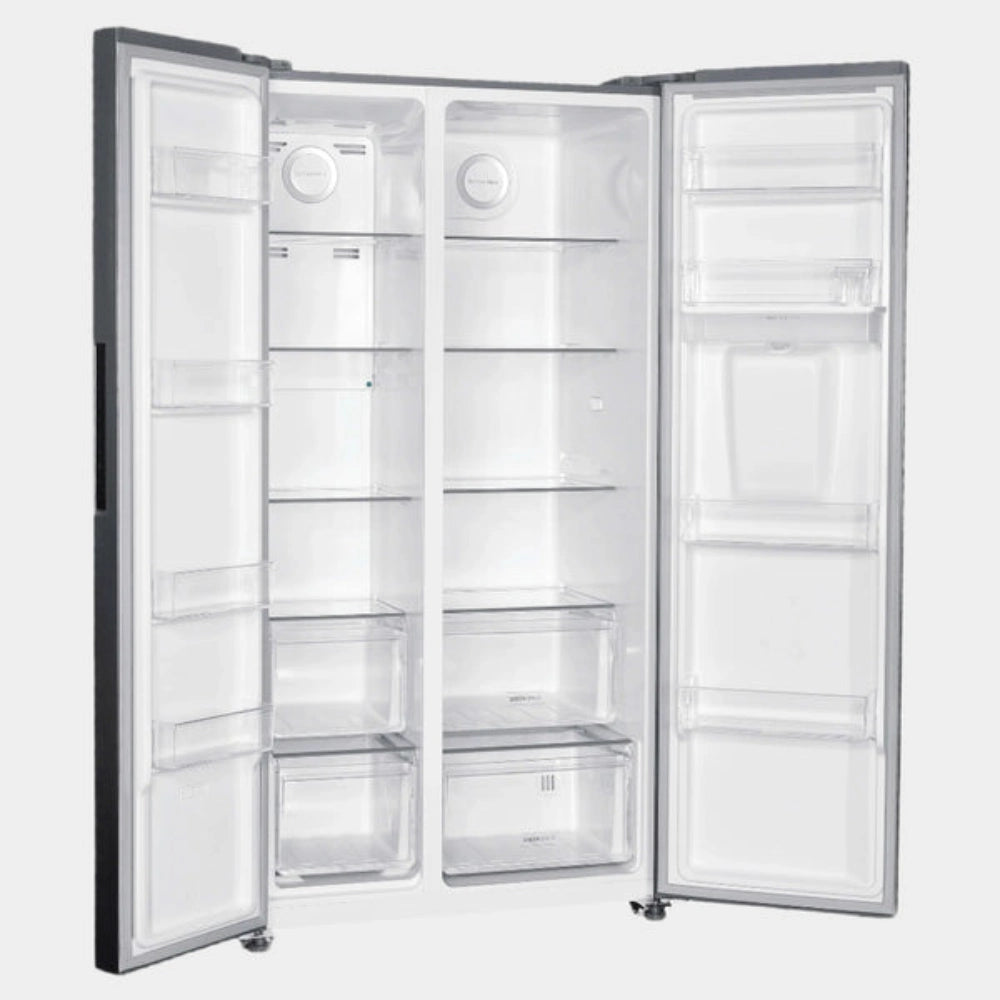 Hoover H-FRIDGE 500 MAXI Frost Free American Fridge Freezer - Inox | HHSBSO6174XWDK-1