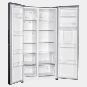 Hoover H-FRIDGE 500 MAXI Frost Free American Fridge Freezer - Inox | HHSBSO6174XWDK-1