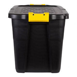 Strata Heavy Duty Storage Box Trunk - 60 Litre | XW442-BLK/YEL-EX