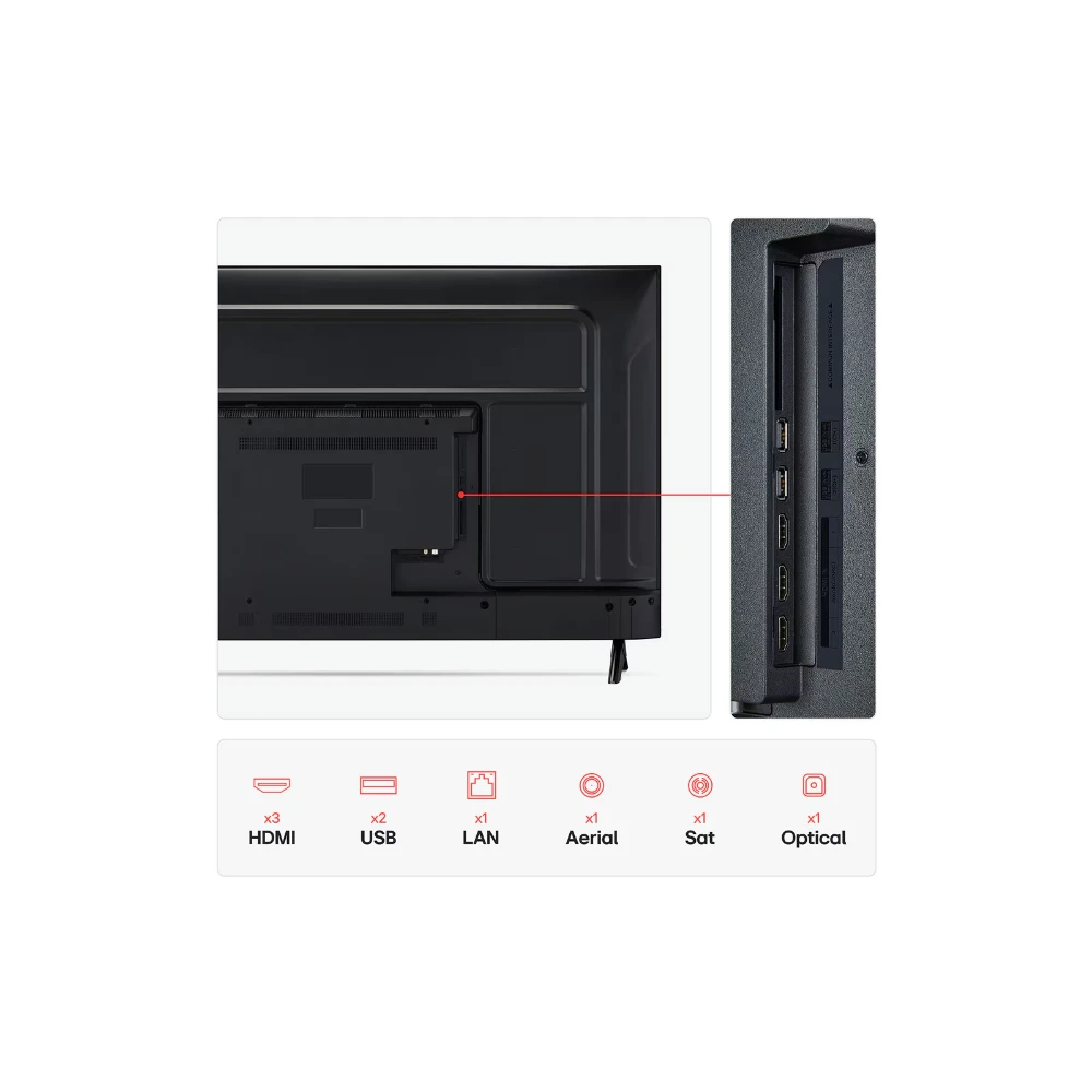 LG 55 Inch UA73 4K Ultra HD HDR LED Smart TV | 55UA73006LA.AEK